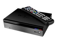 RaidSonic ICY BOX IB-MP3012DVB-T - Digitaler Multimedia-Receiver / DVB-T-Empf&auml;nger / HDD-Recorder (HDD erforderlich)