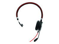 Jabra Evolve 40 MS mono Headset on-ear - wired - USB 3.5 mm jack
