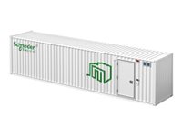 APC Prefabricated Containerized All-in-One IT Module 96kW 12 Racks FanCoil Cooling 400V 50Hz