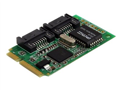 StarTech.com 2 Port Mini PCI Express Internal SATA II Controller Card