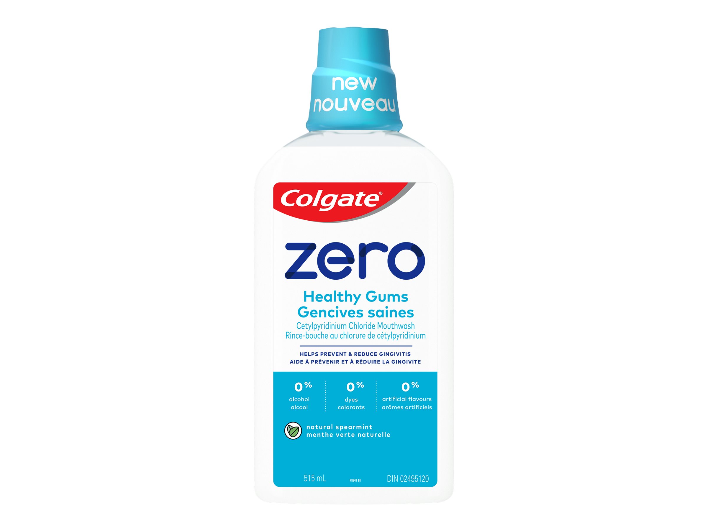 COLGATE ZERO H/GUMS M/WASH 515ML
