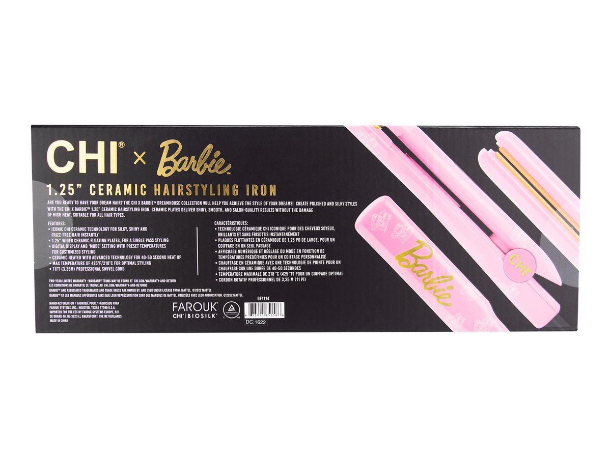 CHI x Barbie Straightener - Pink - GF1115