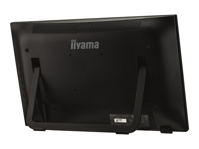 IIYAMA T2235MSC-B1 54,6cm 21,5Zoll 10 Punkt Multitouch kapazitiv 1920x1080  225cd/m² VGA DVI Display Port Lautsprecher neigbar black