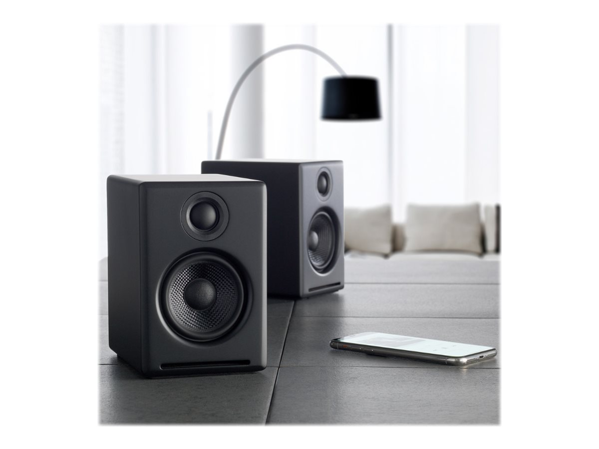 Audioengine A2+ Wireless Speakers - Black - A2BT-BLK - Open Box or Display  Models Only