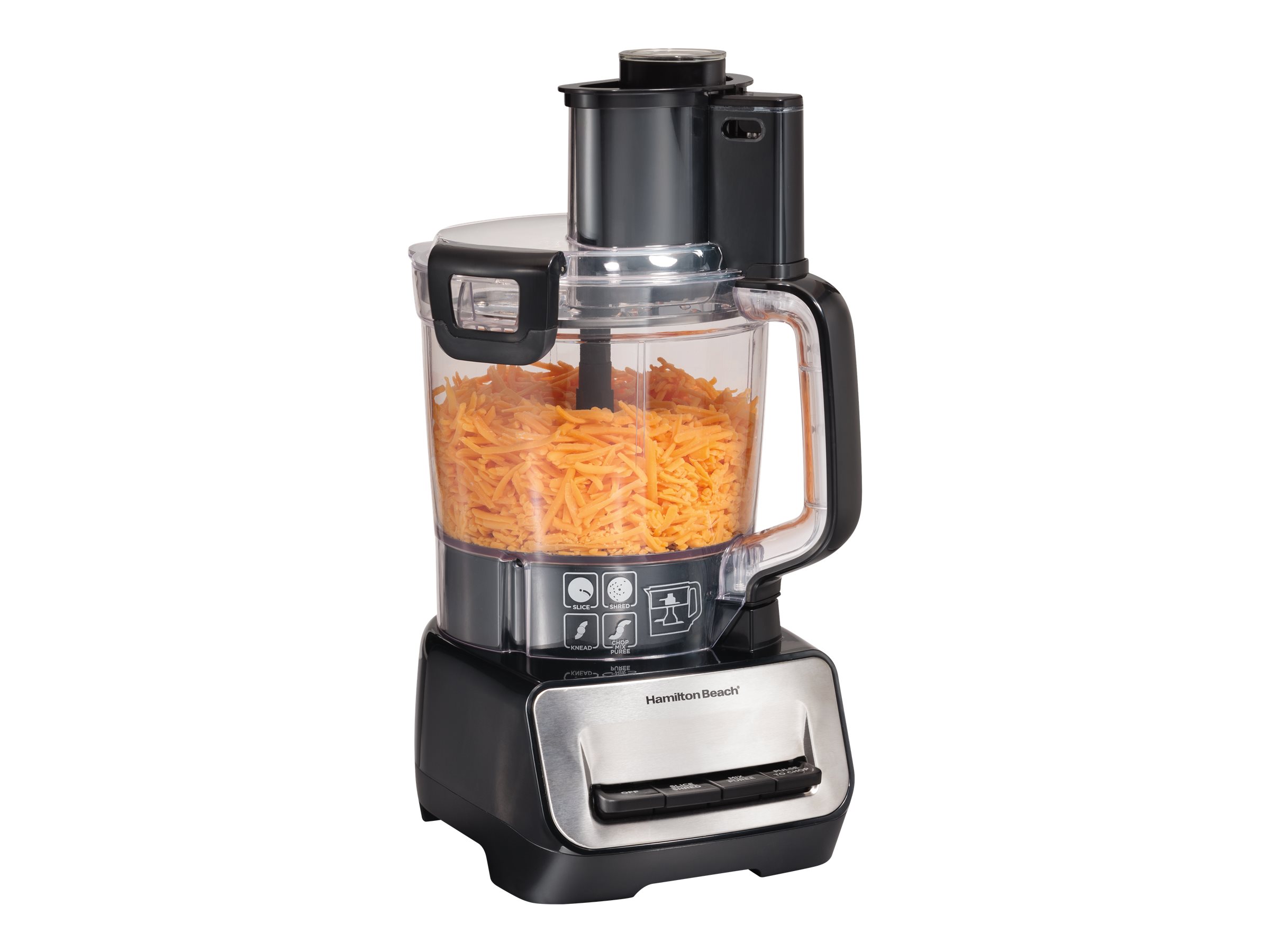 Hamilton Beach Stack and Snap Duo Food Processor Black 70585
