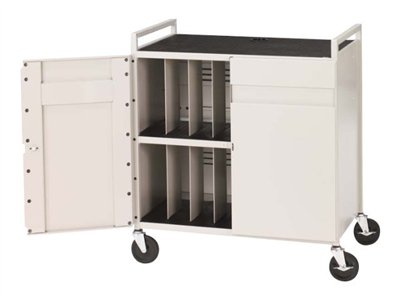 Brettford Notebook Computer Cart For 15 Laptops