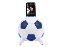 Evestar MI-Football - 2.1-Kanal Lautsprechersystem mit Apple-Dock