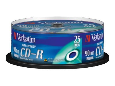 Verbatim CD-R x 25 - 800 MB - soportes de almacenamiento