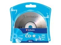 Verbatim CDR 80 52X VBTM 10PK BULK BLISTER