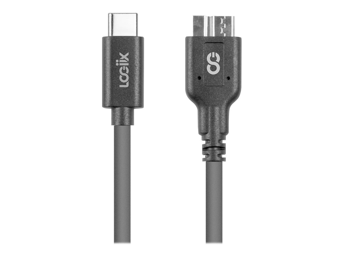 LOGiiX USBC to MicroUSB Type B Cable 50cm