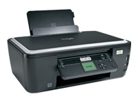 Lexmark Intuition S505 Multifunction ( printer / copier / scanner ) - color - ink-jet - 8.5 in x 11.7 in (original) - 216 x 432 mm (media) - up to 25 ppm (copying) - up to 33 ppm (printing) - 100 sheets - USB 2.0, USB host, Wi-Fi - Multifunction ( printer / copier / scanner ) - color - ink-jet - 8.5 in x 11.7 in (original) - 216 x 432 mm (media) - up to 25 ppm (copying) - up to 33 ppm (printing) - 100 sheets - USB 2.0, USB host, Wi-Fi