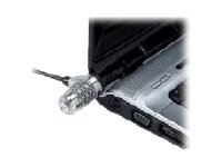 V7 Security Cable Lock Combo - C&acirc;ble de verrouillage - noir - 1.5 m - V7 Security Cable Lock Combo