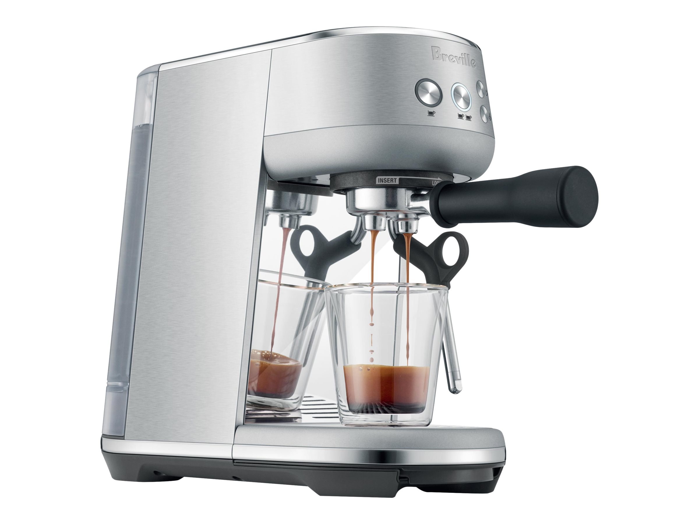 Breville The Bambino Espresso Machine - Brushed Stainless Steel ...