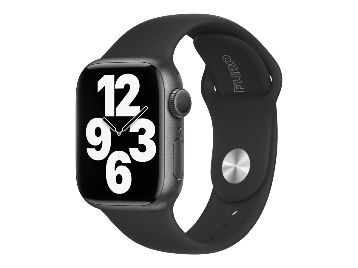 FURO Silicone Band for Apple Watch - 44/45mm - Black