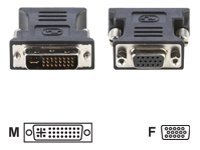 Avocent DVI-I MALE TO HD15 FEMALE ADPT W/ MPX1500 ID BITS