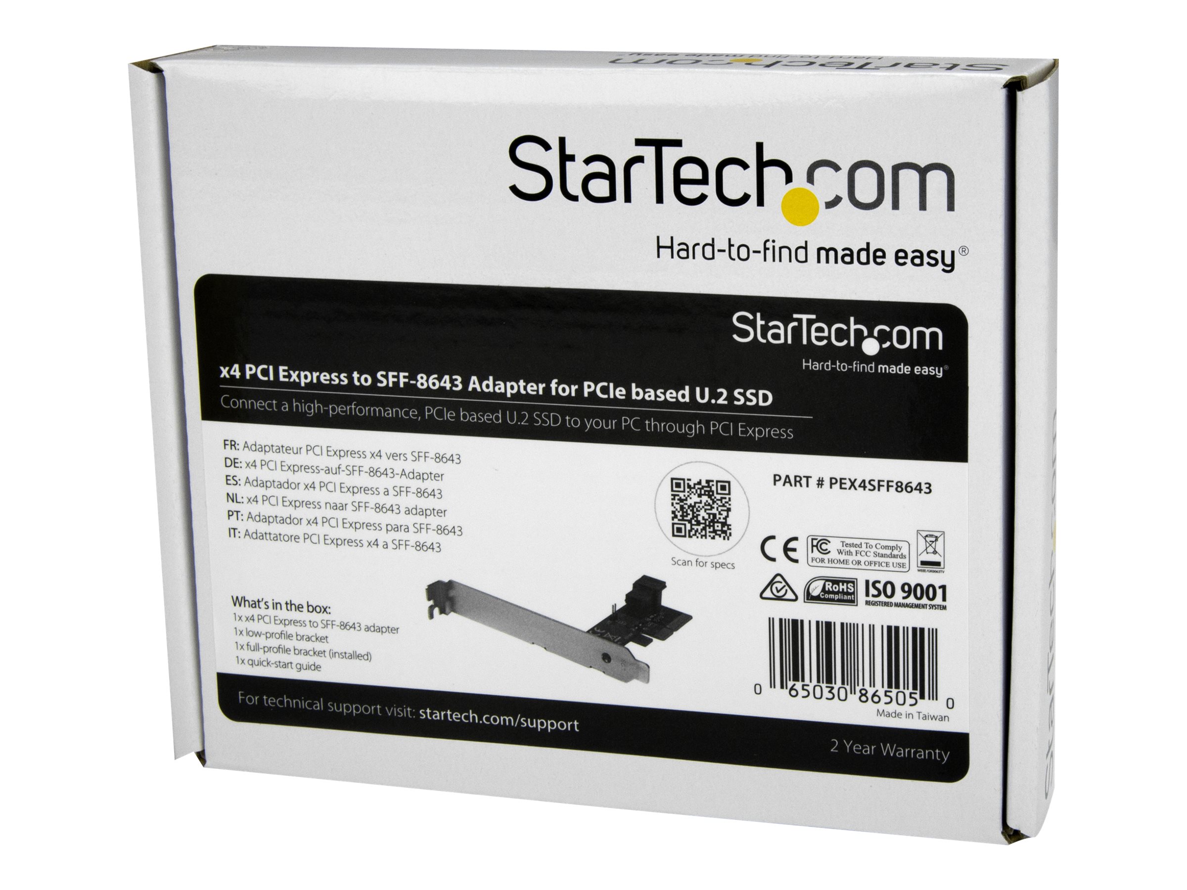 PEX4SFF8643 | STARTECH.COM
