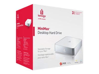 Iomega 1Tb Minimax Hd Fwire 800 Usb 2.0