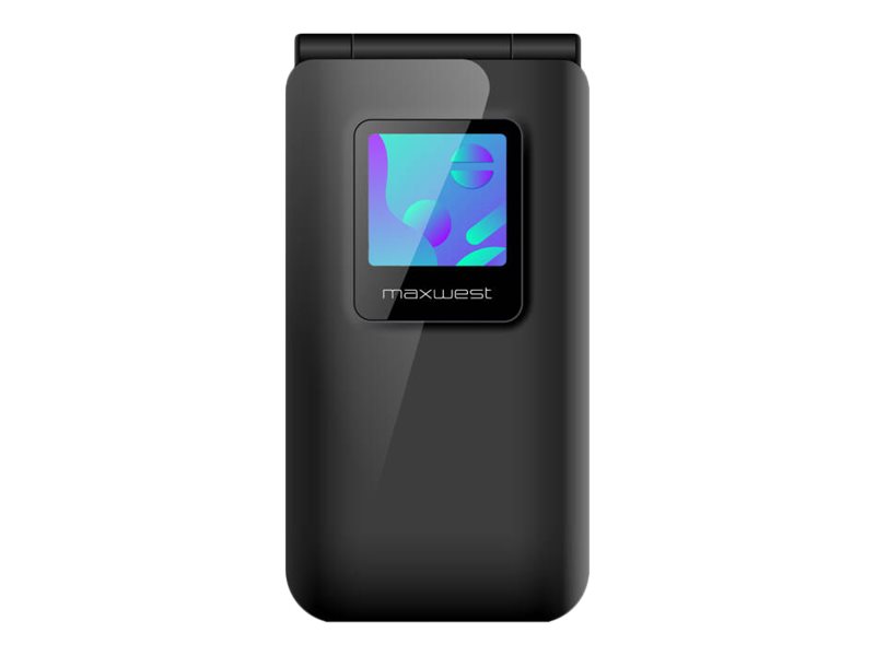 Maxwest Neo Flip 4G LTE Mobile Phone Black NEO FLIPLTE