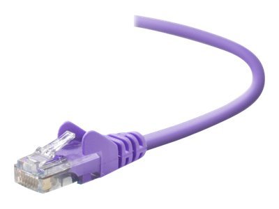 Belkin 20Ft Cbl Cat5E Patch Sngls Rj45M Rj45M Prpl