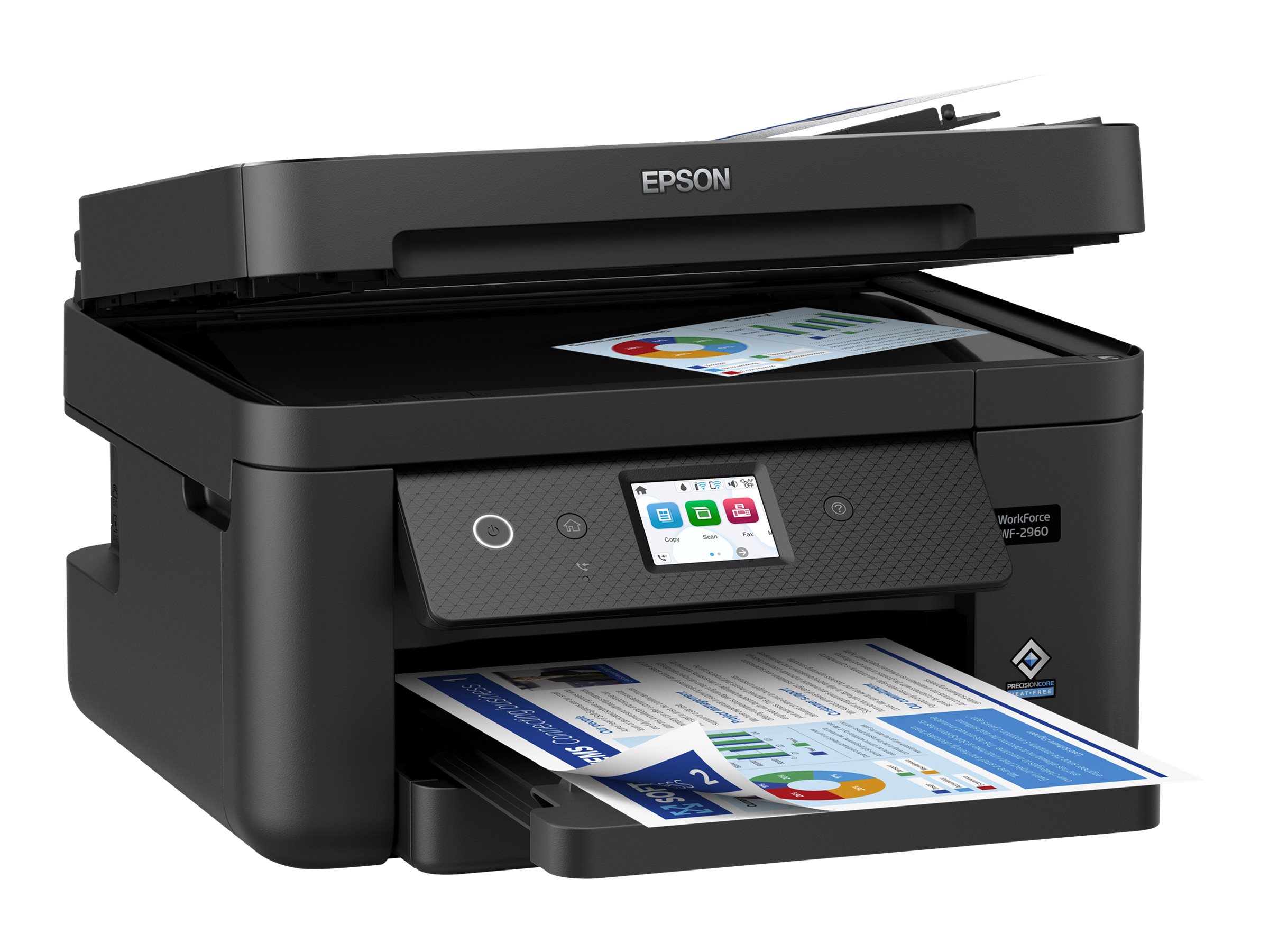 Epson Workforce Wf 2960 Wireless All In One Color Ink Jet Printer C11ck60201 5493