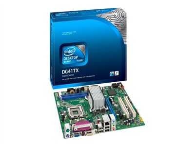 Intel MATX MBD S775 1333 G41 DDR3 PCIE VID GETH