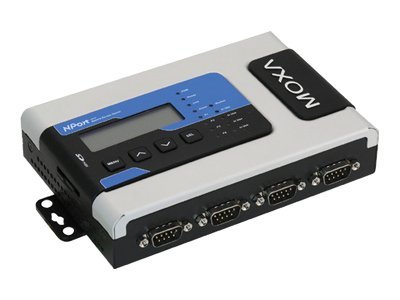 Moxa 4Pts Secur Dvc Svr W/Adpt Rs-232/422/48512-48V