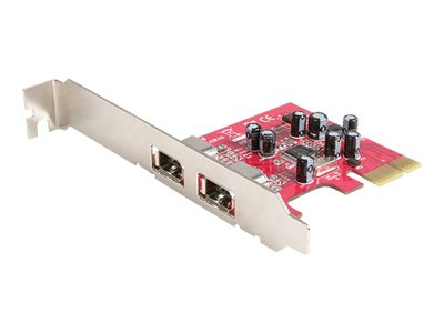 StarTech.com 2 Port PCI Express 1394a FireWire Card