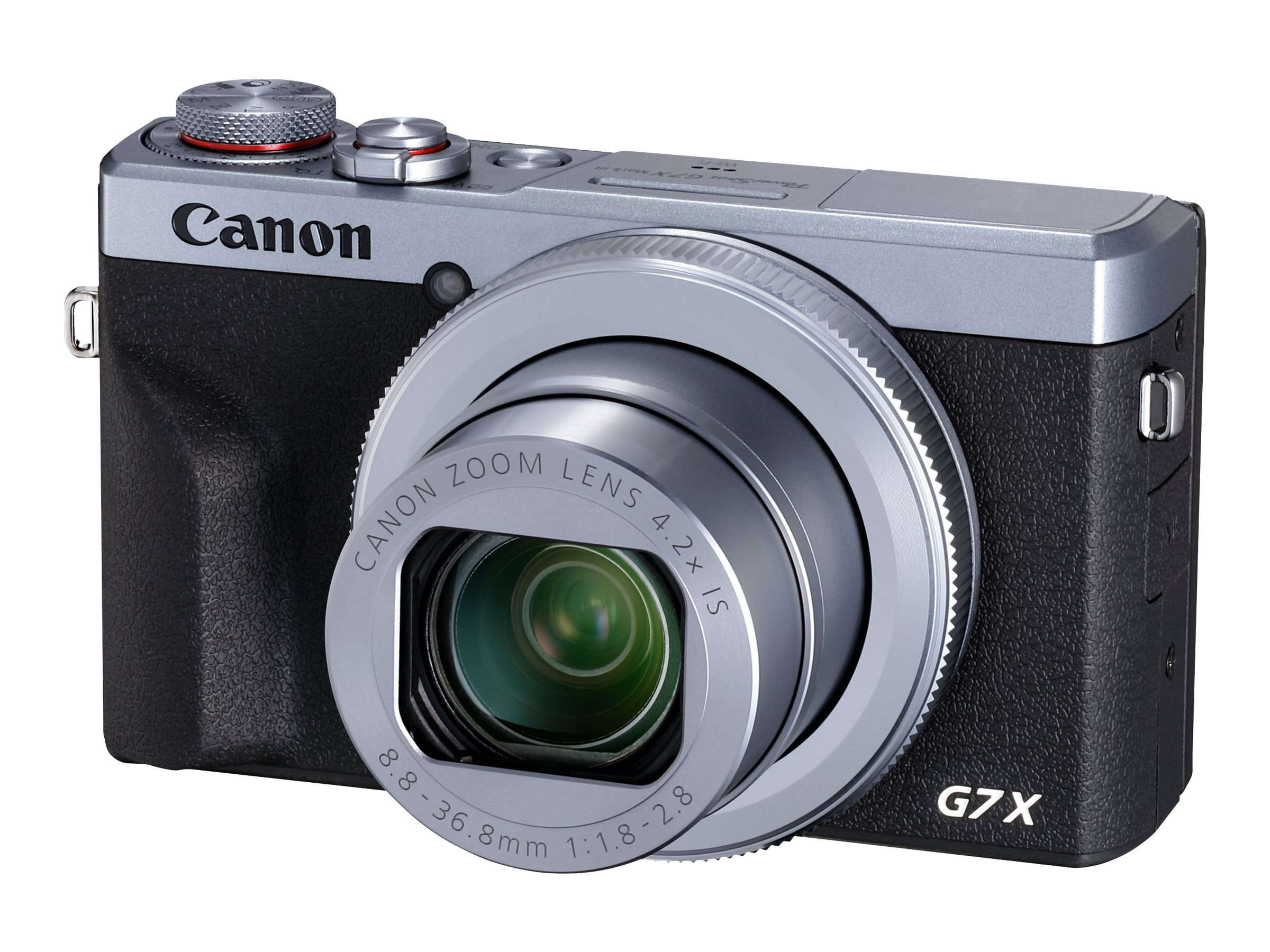 Canon PowerShot G7 X Mark III - Silver - 3638C001 - Open Box or Display  Models Only