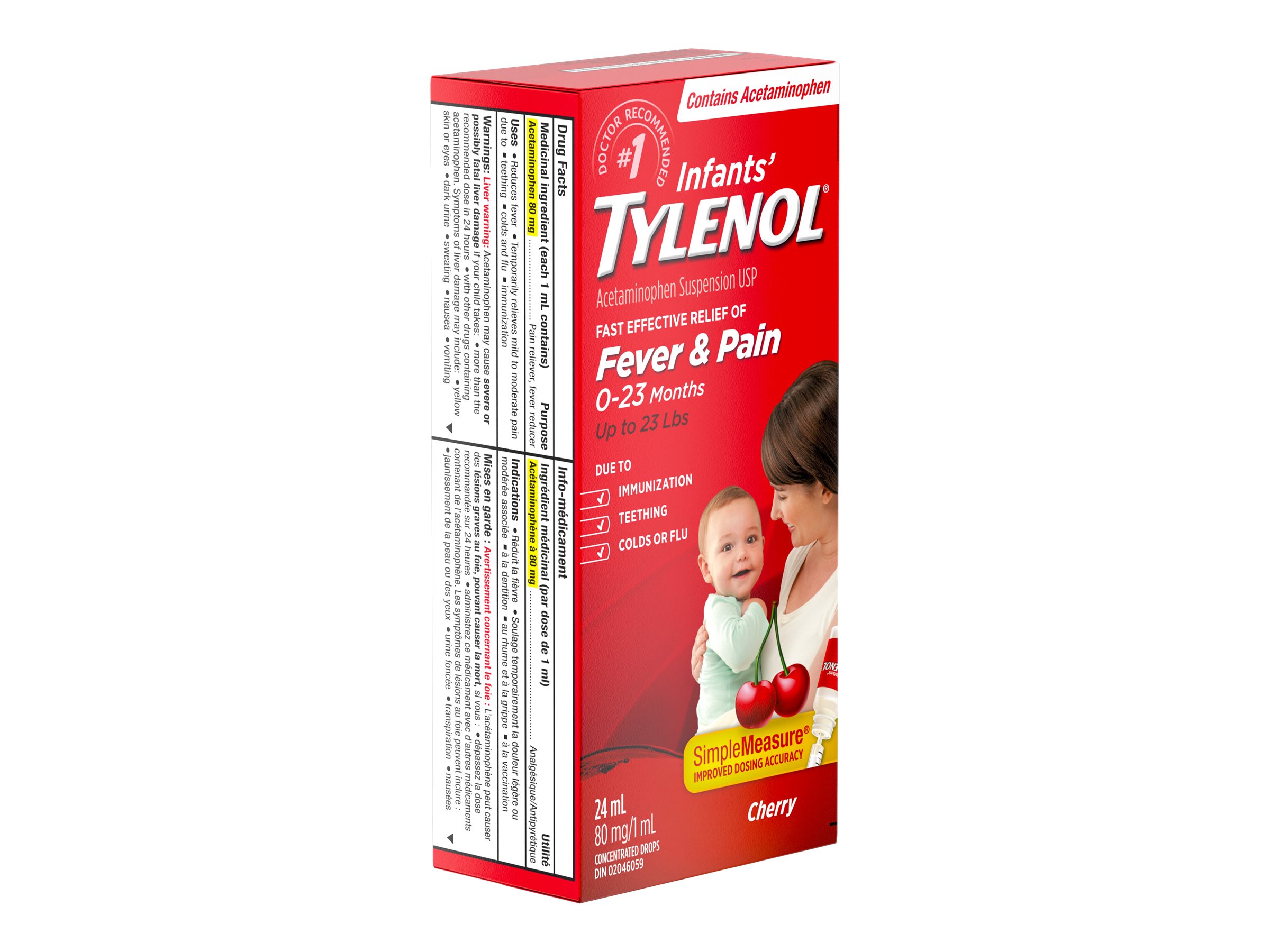 Tylenol Concentrated Drops 24 ml