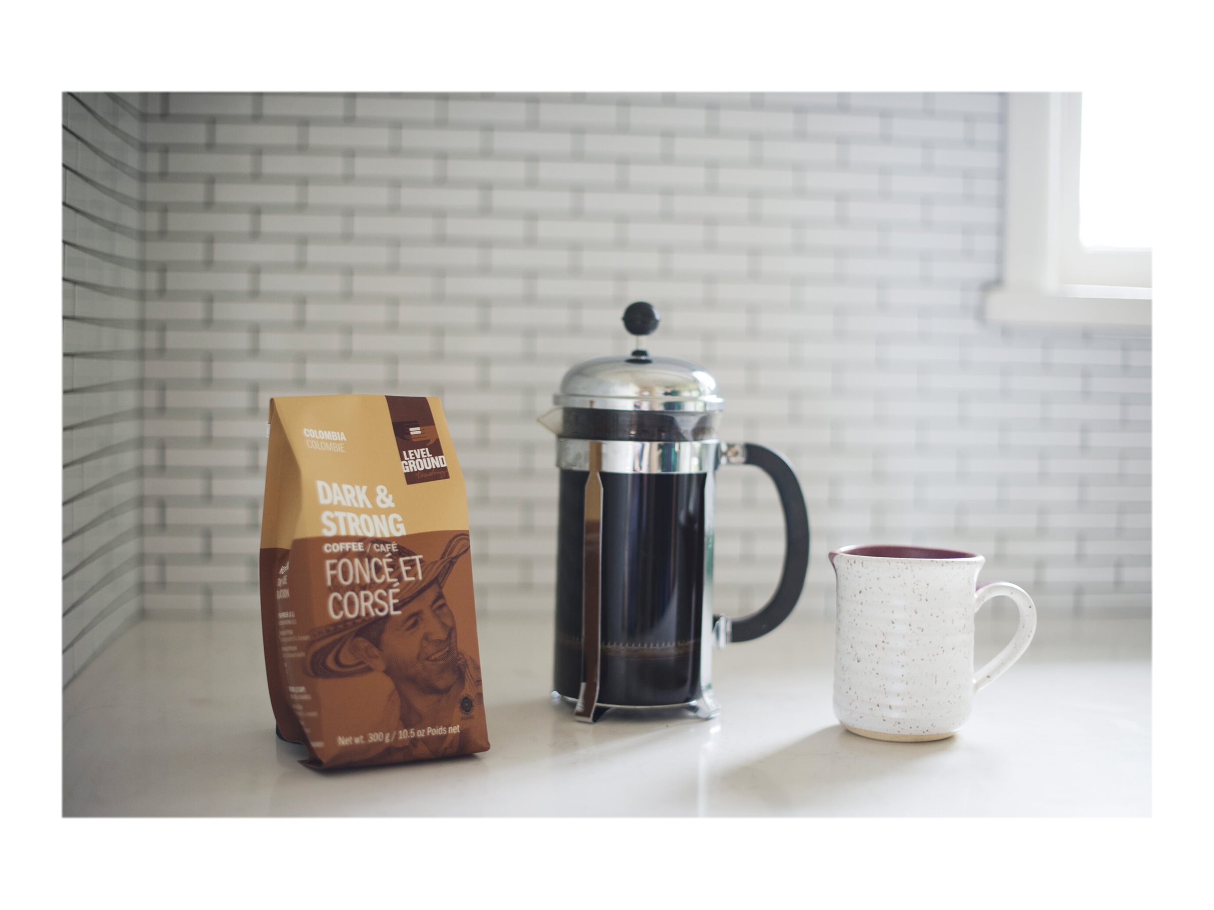 Level Ground Coffee Colombia Ground Coffee 300g London Drugs