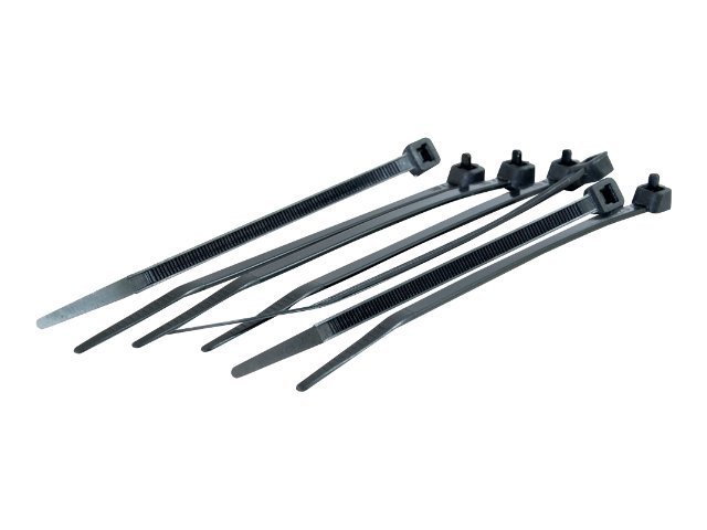 Cables To Go 6In Blk Cbl Ties 100Pk