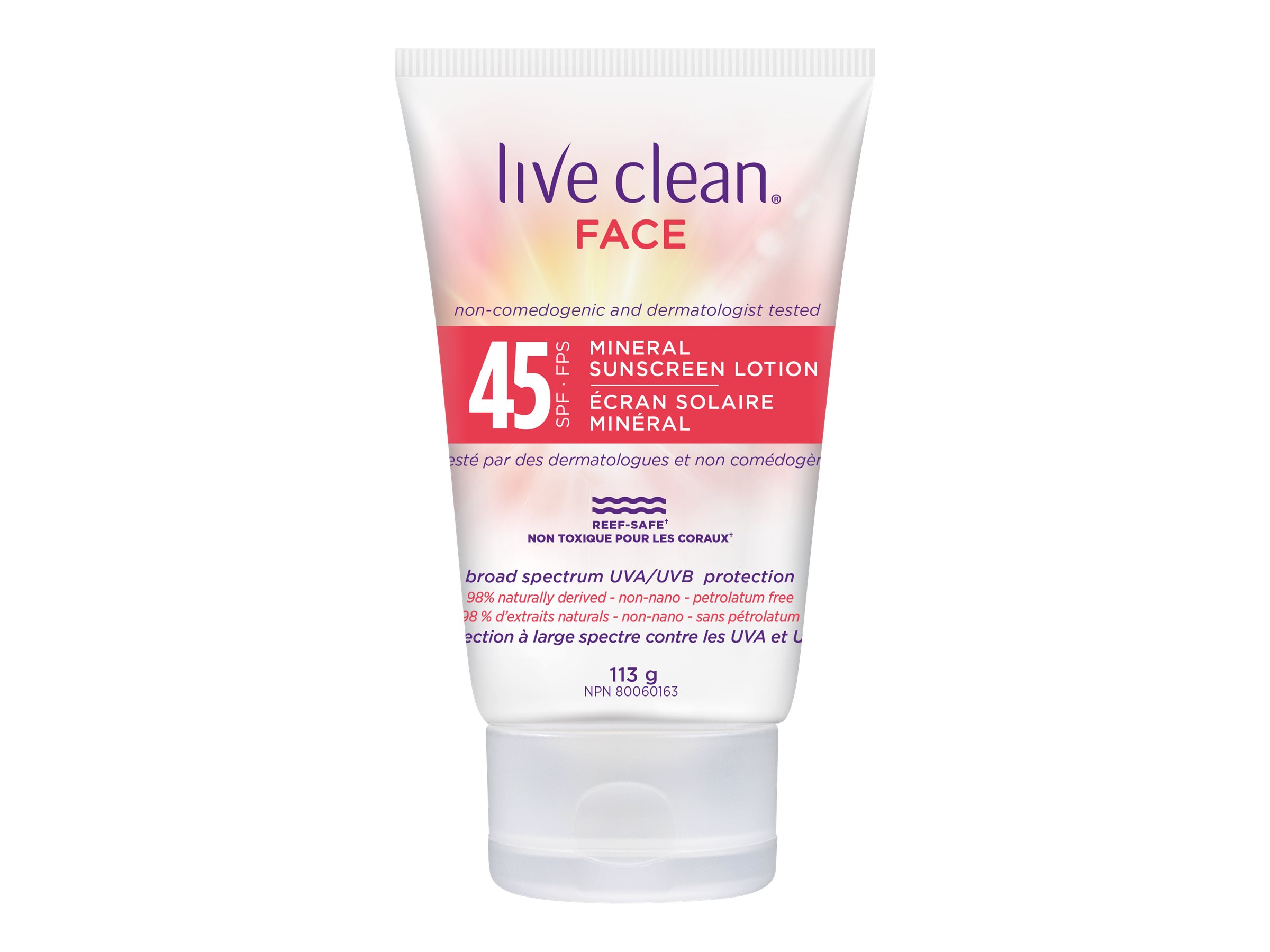 live clean sunscreen