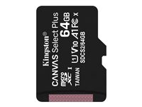 Kingston Canvas Select Plus - Tarjeta de memoria flash - 64 GB