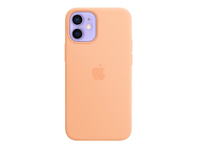 APPLE iPhone 12 mini Silicone Case with MagSafe - Cantaloupe