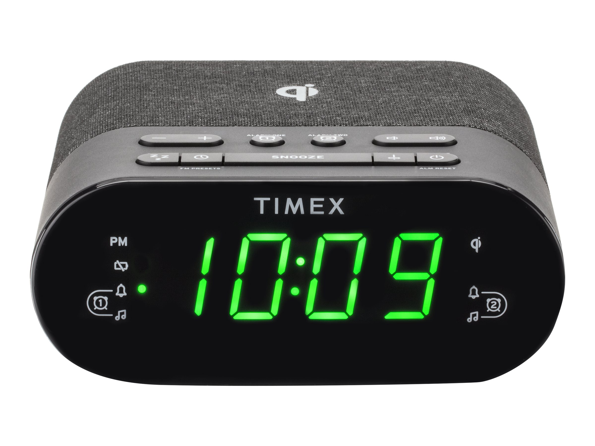 TIMEX FM ALARM CLOCK RADIO TW500B