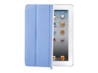 Targus Click-In Case for The new iPad - &Eacute;tui pour tablette Web - polyur&eacute;thane, polycarbonate - bleu - pour Apple iPad (3&egrave;me g&eacute;n&eacute;ration) - Targus Click-In Case for The new iPad