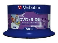 Verbatim - DVD+R DL x 50 - 8.5 GB