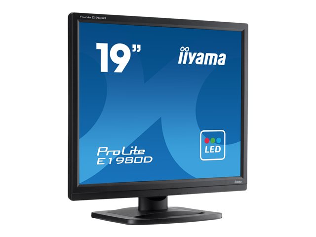 IIYAMA E1980D-B1 48,26cm 19Zoll TN 1280x1024 250cd/m2 5ms VGA DVI