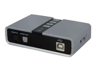 StarTech.com 7.1 USB Audio Adapter Sound Card with SPDIF Digital Audio