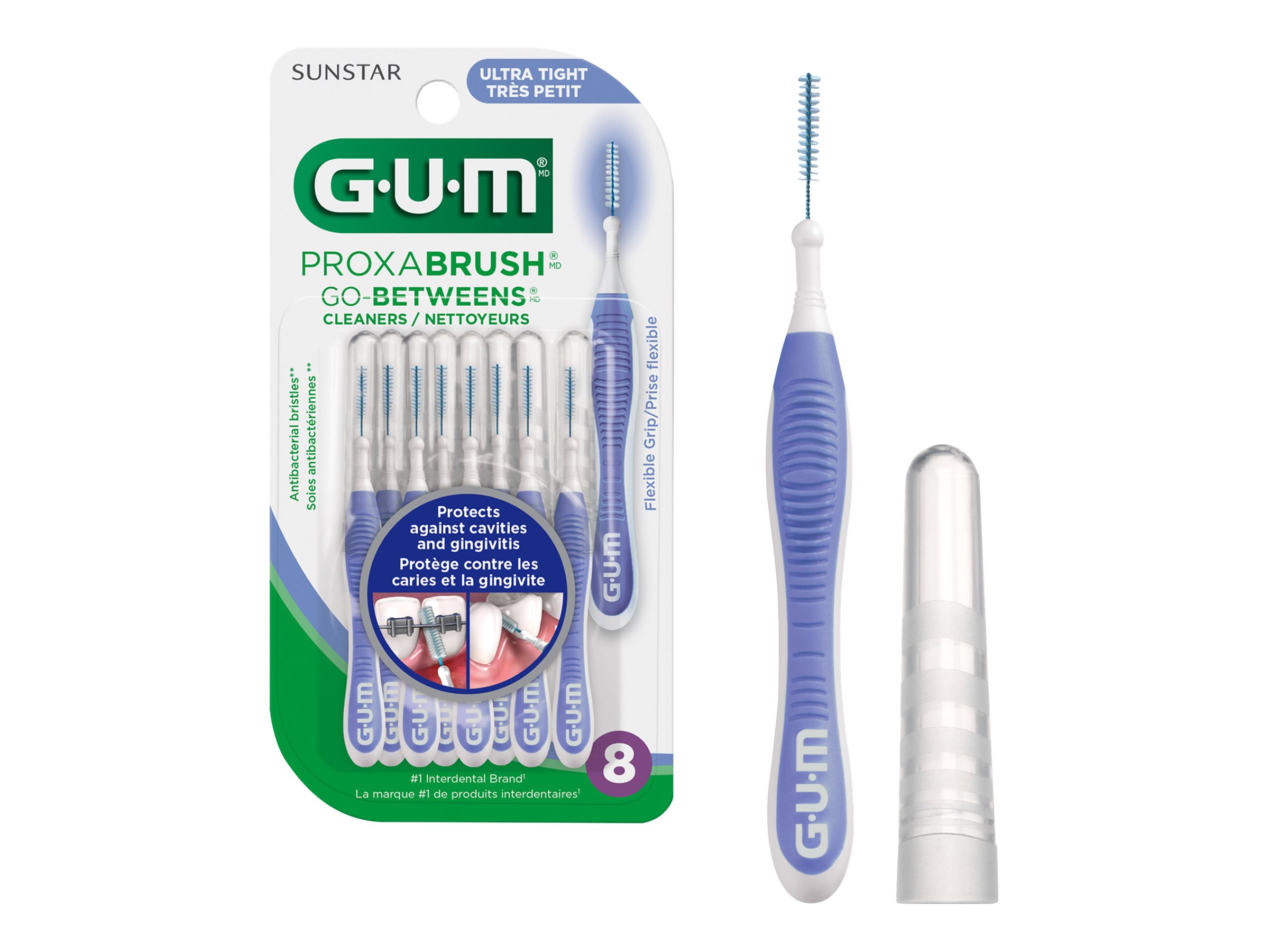 G.U.M Proxabrush Brush GoBetweens Micro Tight 8s London Drugs