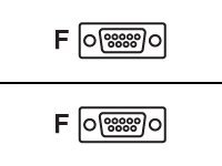 Lantronix Db9F To Db9F Null Modem Cable