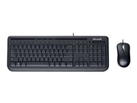 Microsoft Wired Desktop 600 - Keyboard and mouse set - USB