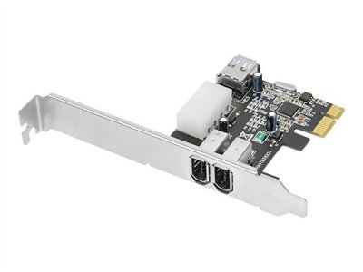 Siig Dp Fwire Pcie (Via) 3Pt (2 Ext 1 Int)