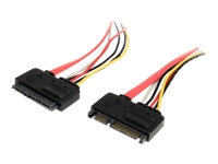 StarTech.com 12in 22 Pin SATA Power and Data Extension Cable
