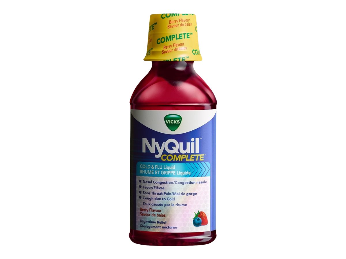 VICKS NYQUIL COMPLETE BERRY 236ML