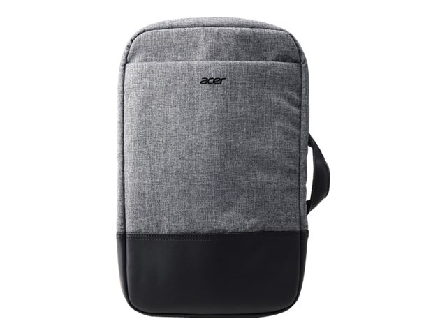 ACER 3in1 Slim Pack Backpack Rucksack grau schwarz ideal für 14 Notebooks
