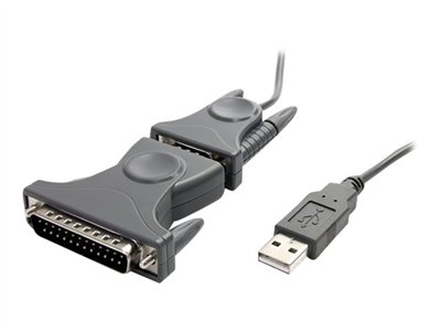 StarTech.com USB to RS232 DB9/DB25 Serial Adapter Cable