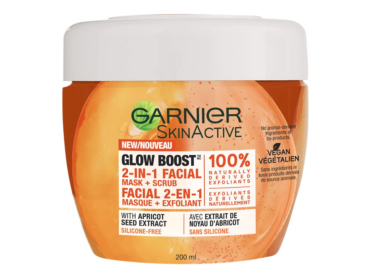 GARNIER GLOW BOOST 2IN1 200ML