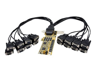 StarTech.com 16 Port Low Profile RS232 PCI Express Serial Card