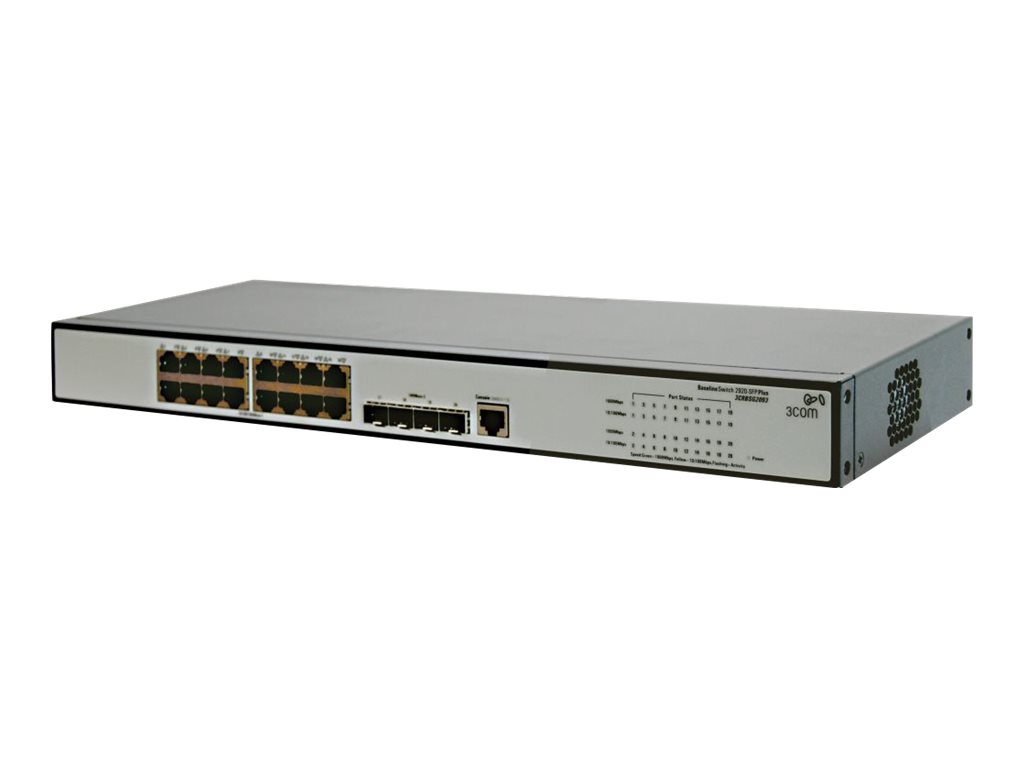 HP JE005A 191016G Switch 16 Port Gigabit Smart Switch with 4x SF...